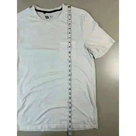 VRST Men’s Essential Pocket T Cotton Modal Soft White Size Small Active Surf - Picture 6 of 7